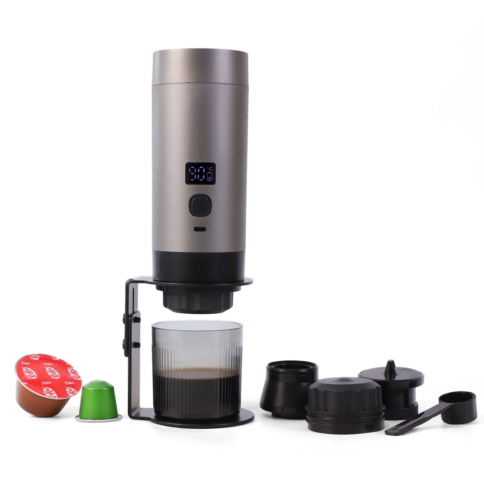 Wireless Coffee Maker Household Fully Automatic Portable Compact Heating Espresso Capsule Coffee Machine