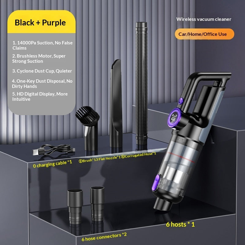 Handheld Portable Cordless Brushless Vacuum Cleaner For Home And Car