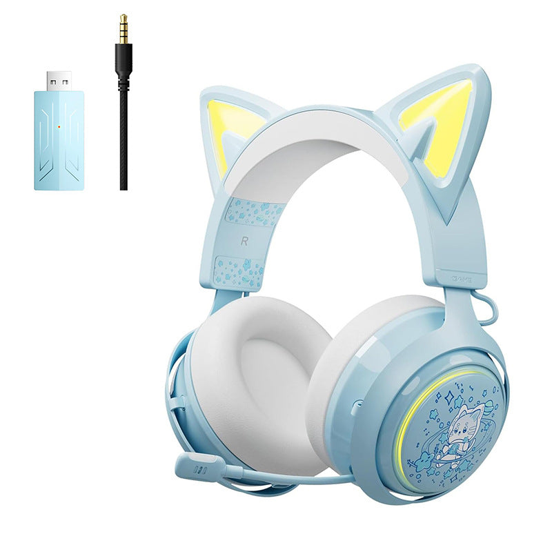 Net Red Same Style Luminous Cat Ear Headphones