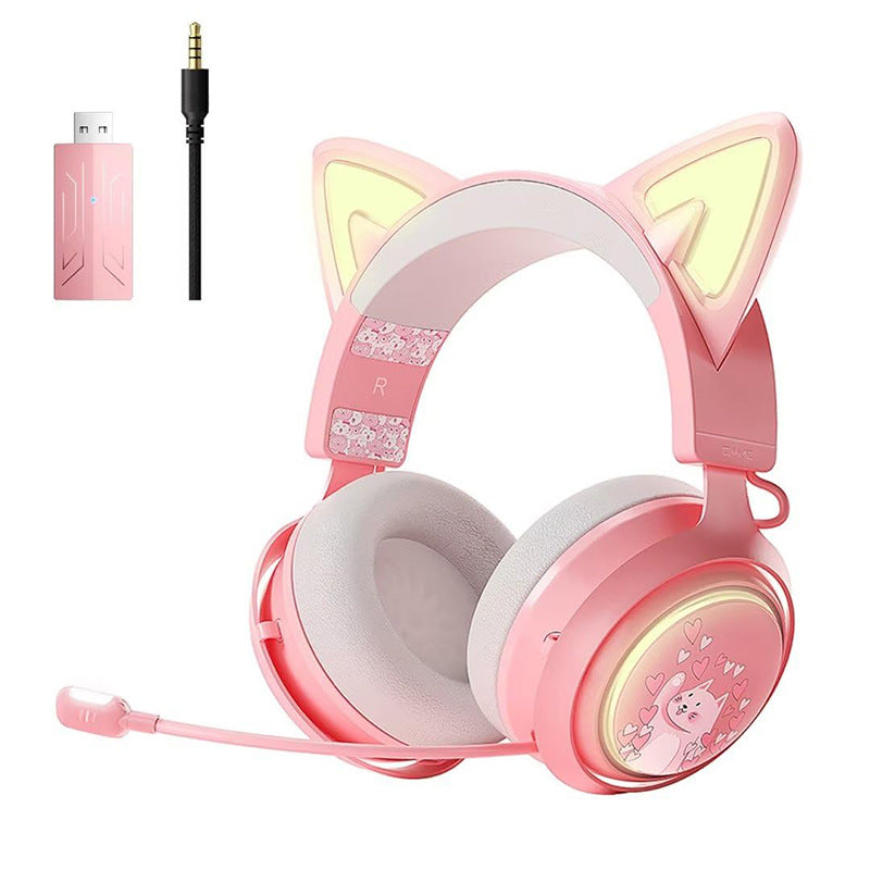 Net Red Same Style Luminous Cat Ear Headphones
