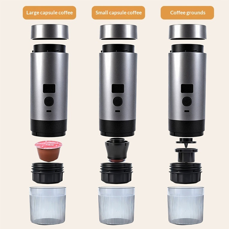 Wireless Coffee Maker Household Fully Automatic Portable Compact Heating Espresso Capsule Coffee Machine