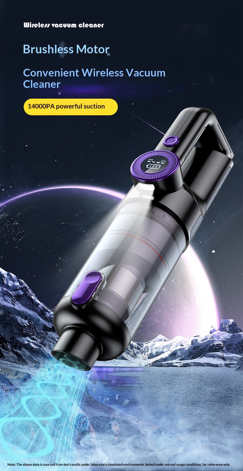 Handheld Portable Cordless Brushless Vacuum Cleaner For Home And Car