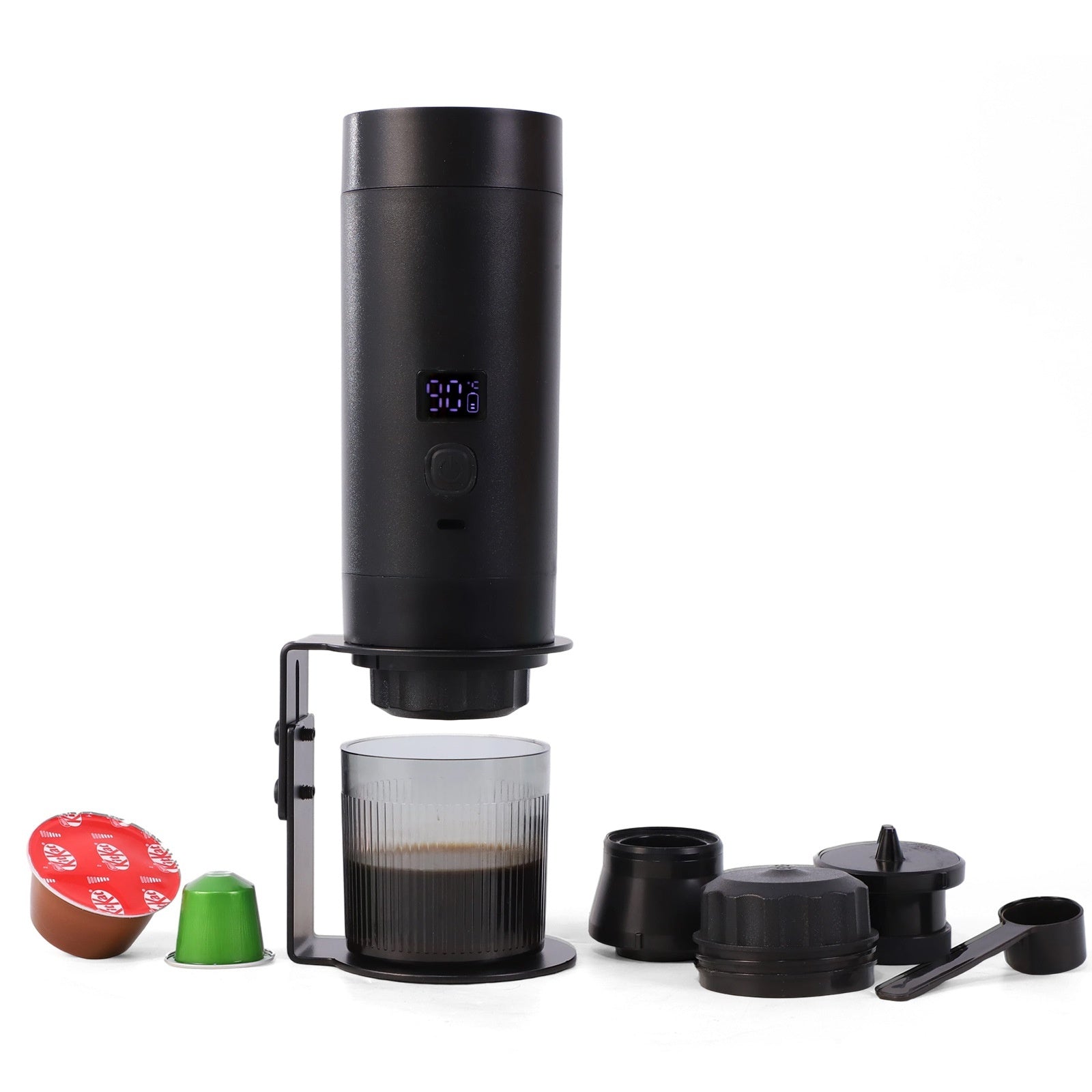 Wireless Coffee Maker Household Fully Automatic Portable Compact Heating Espresso Capsule Coffee Machine