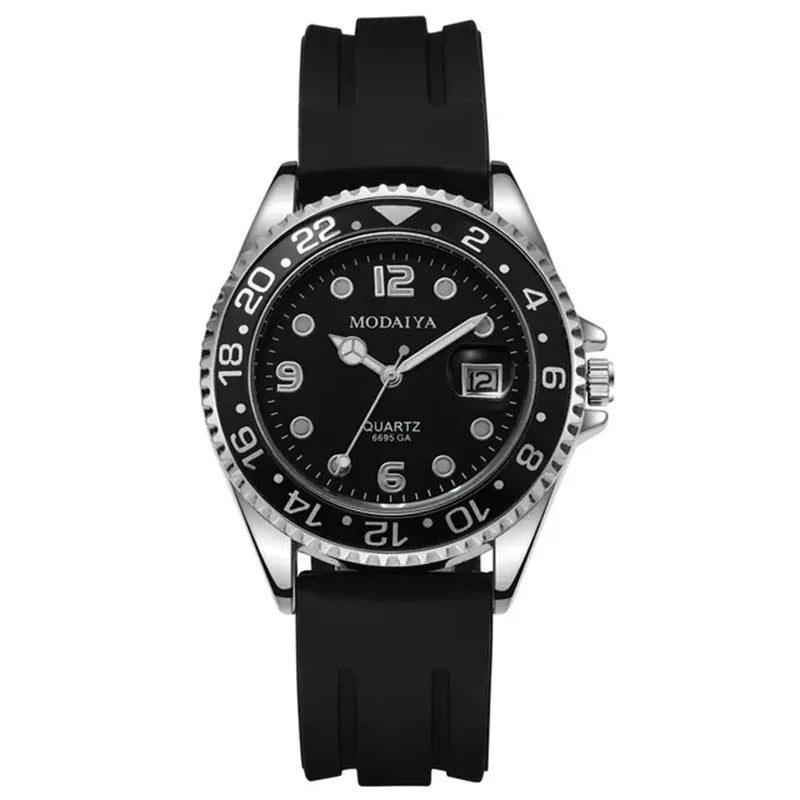 Fashion Men's Watches Date High-end Luxury Casual Sport Clock Classic Business Quartz Male Stainless Steel Wristwatches