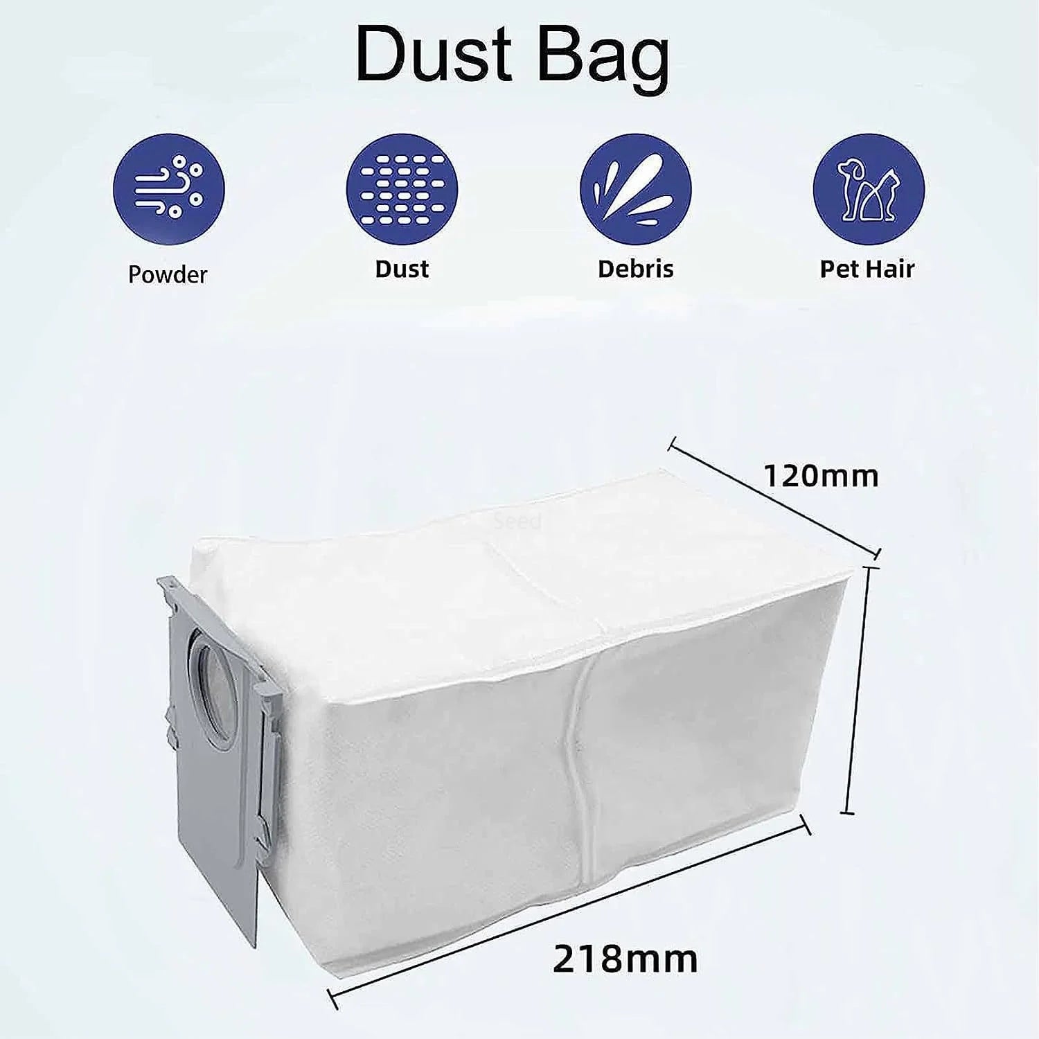 Roborock Qrevo Curv Robot Vacuum Cleaner Accessories Main Roller Side Brush Hepa Filter Mop Cloth Dust Bag Parts Replacement