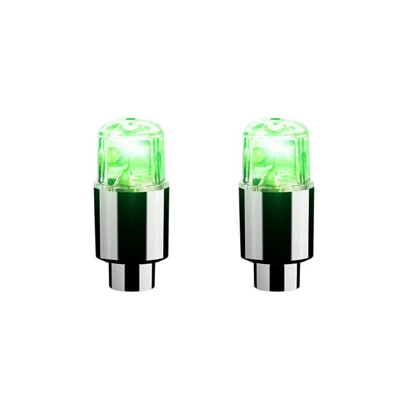2/4/8Pcs Tire Valve Cap Lights Durable Tire Lights For Car Air Valve Caps With Lights For Motorcycles Bicycles Electric Vehicles