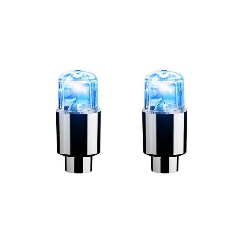 2/4/8Pcs Tire Valve Cap Lights Durable Tire Lights For Car Air Valve Caps With Lights For Motorcycles Bicycles Electric Vehicles