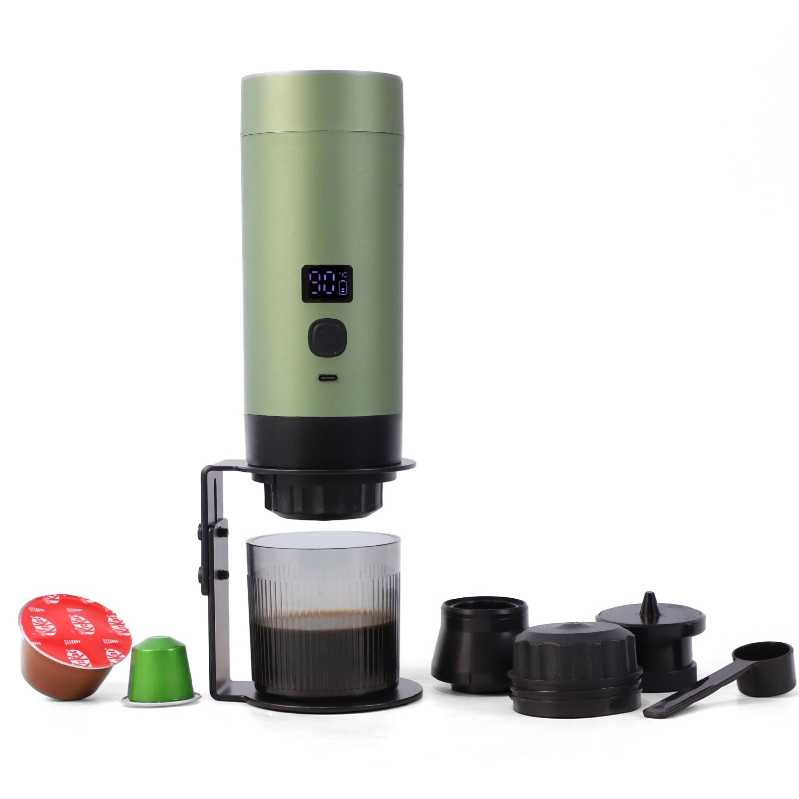 Wireless Coffee Maker Household Fully Automatic Portable Compact Heating Espresso Capsule Coffee Machine