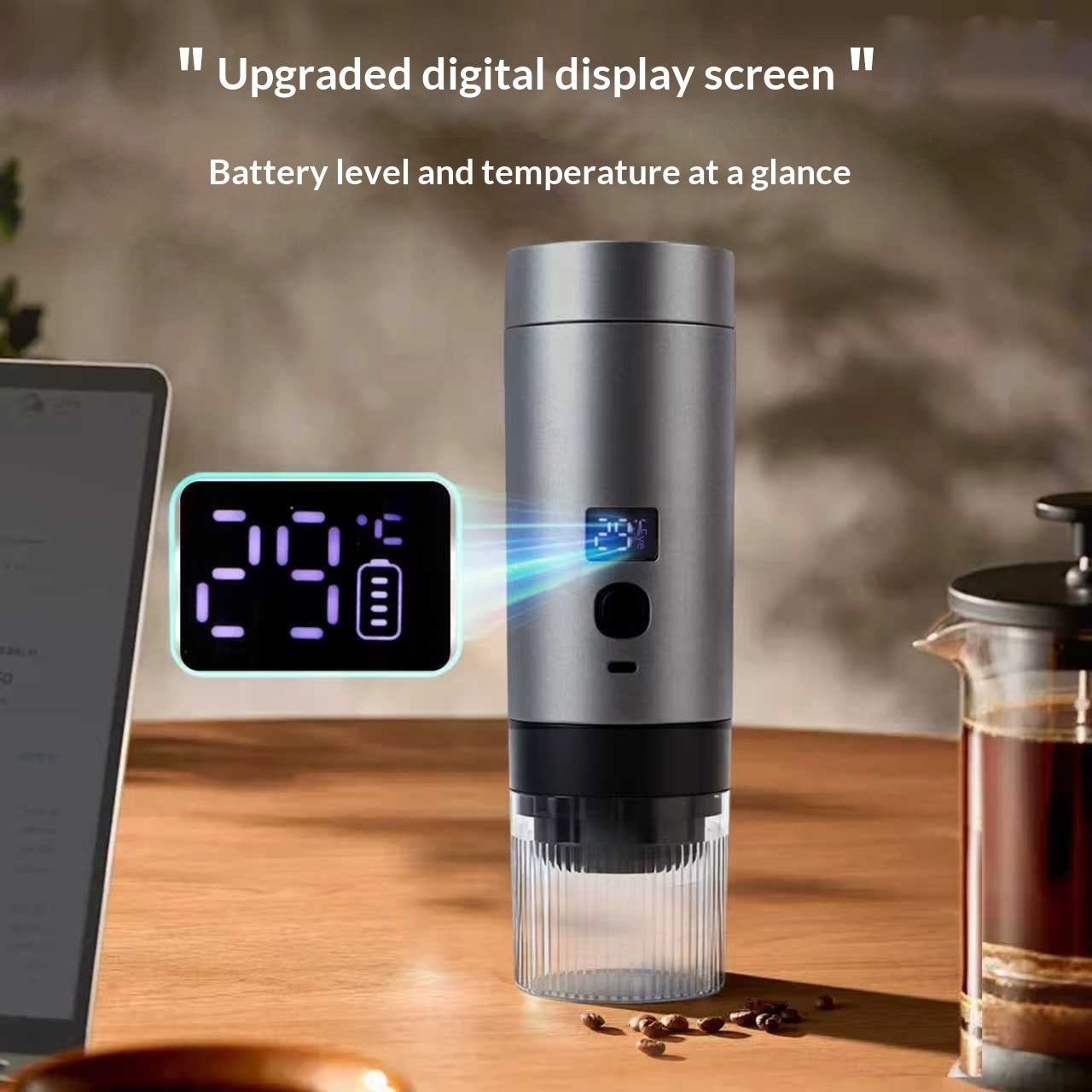 Wireless Coffee Maker Household Fully Automatic Portable Compact Heating Espresso Capsule Coffee Machine